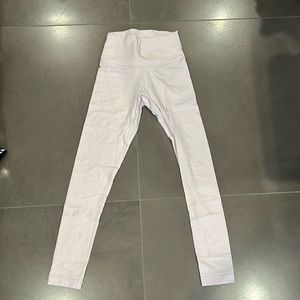 TNA BUTTER Light pink leggings